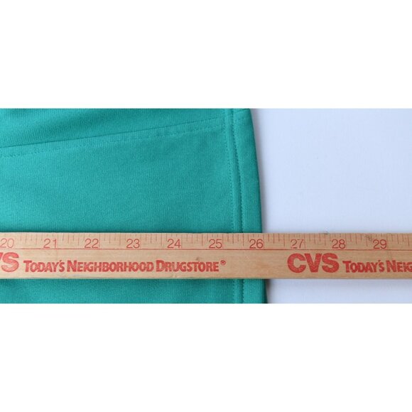 The North Face 1/4 Zip Womens L Teal Green Performance Tech Pullover Sweatshirt - Picture 10 of 11